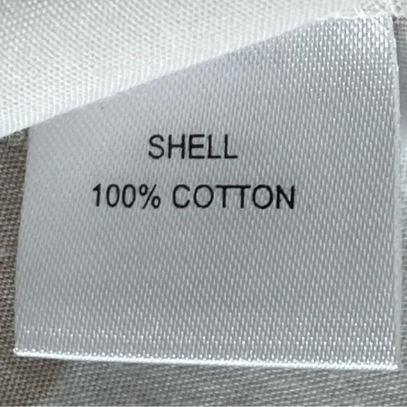 Emily McCarthy Poppy Top Abstract Cheetah Cotton Neutral Contemporary Size Large - Picture 10 of 16